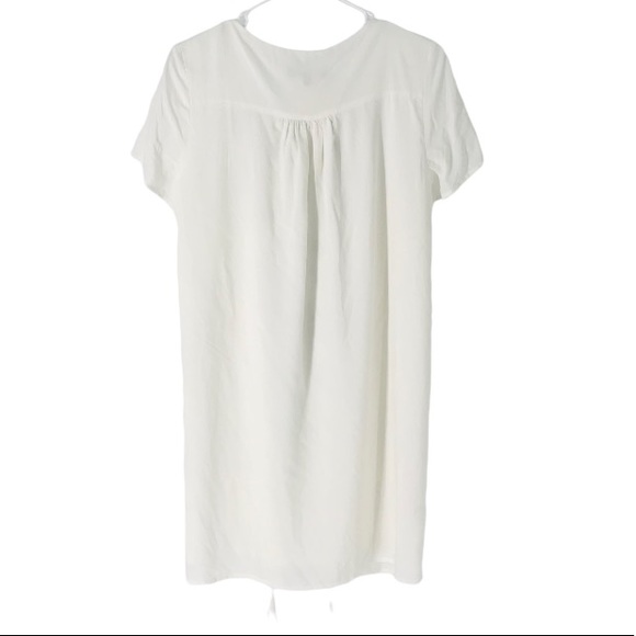 Lulu’s Down in Kokomo Ivory Embroidered Shift Dress - Picture 3 of 10
